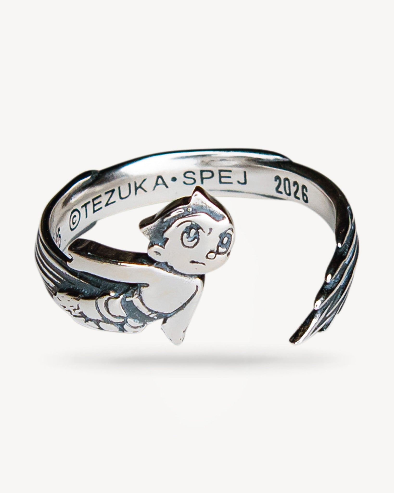 Astro Boy Flying Astro Ring | Official Anime Jewelry by MNSTR Assoc