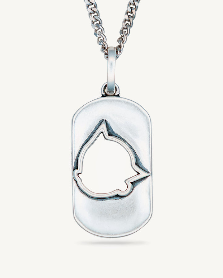 Astro Dog Tag Pendant