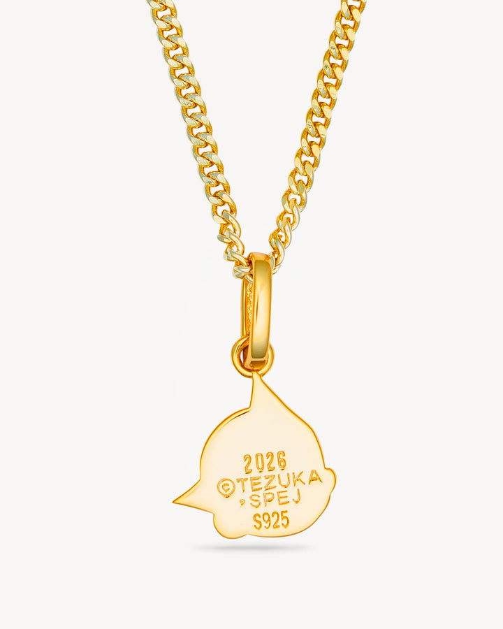 Gold Mini Silhouette Pendant