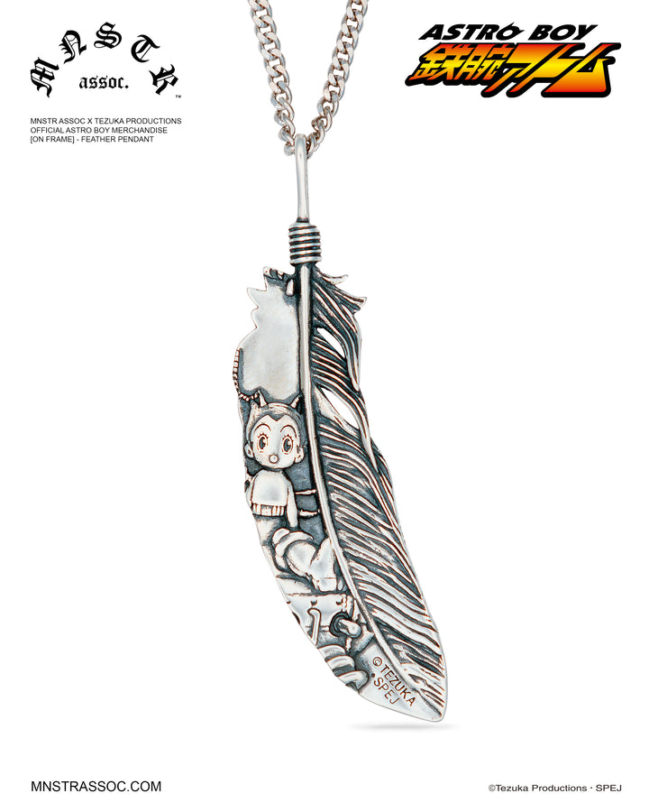 Astro Boy Feather Pendant