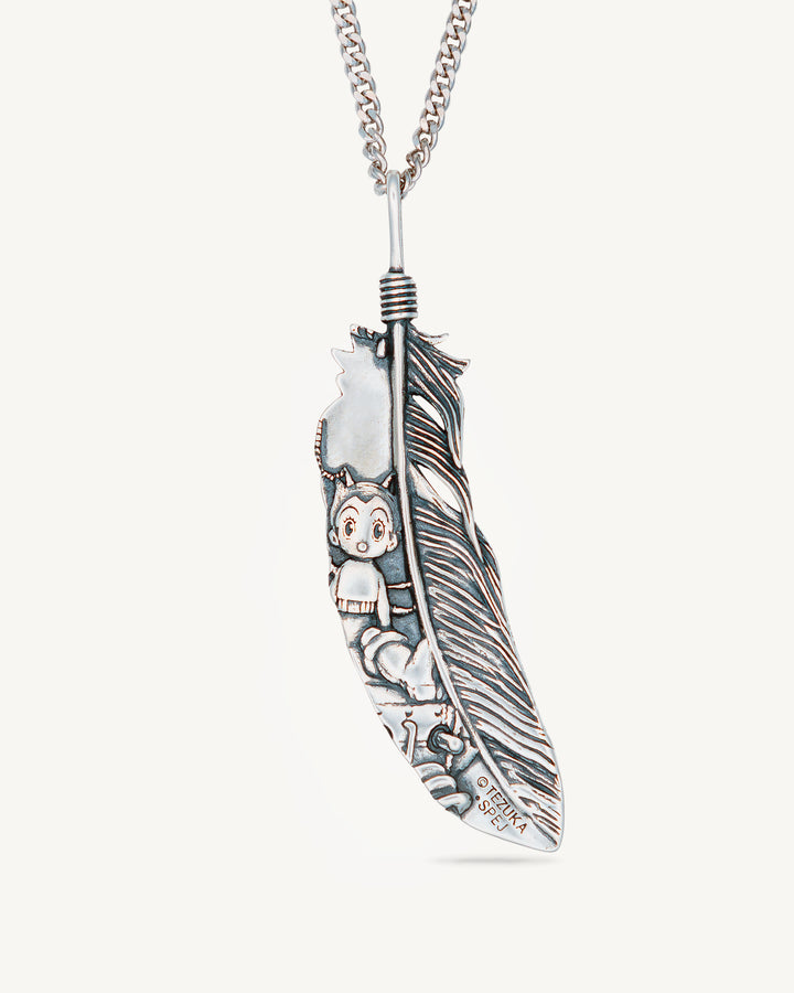 Astro Boy Feather Pendant