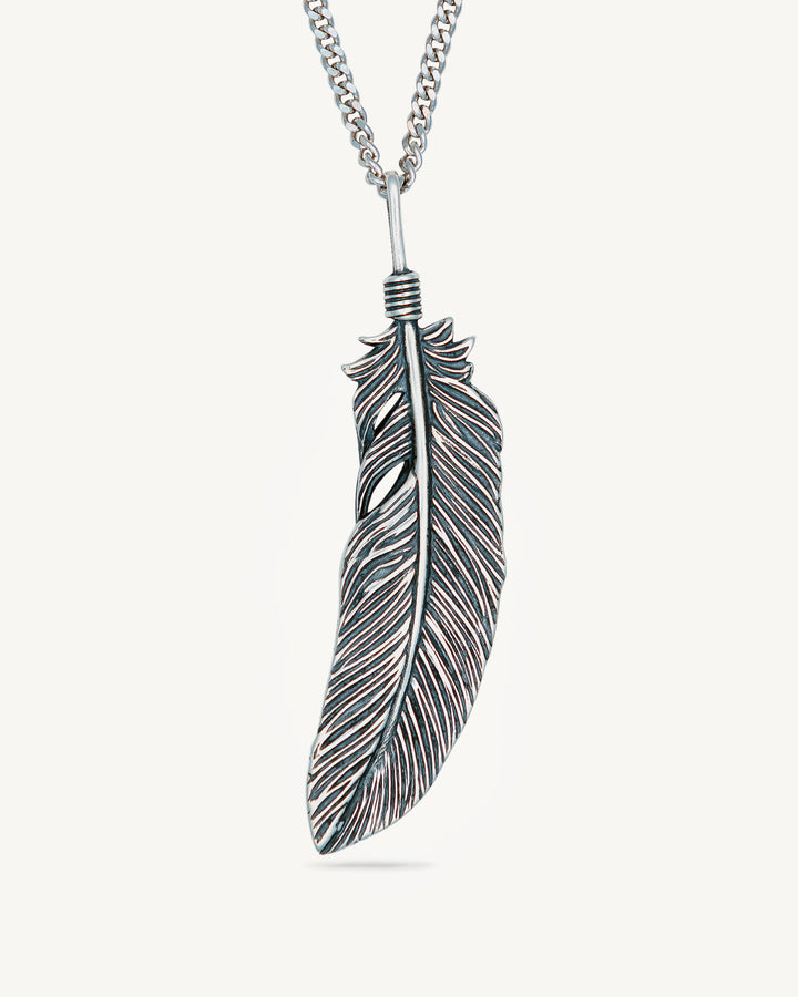 Astro Boy Feather Pendant