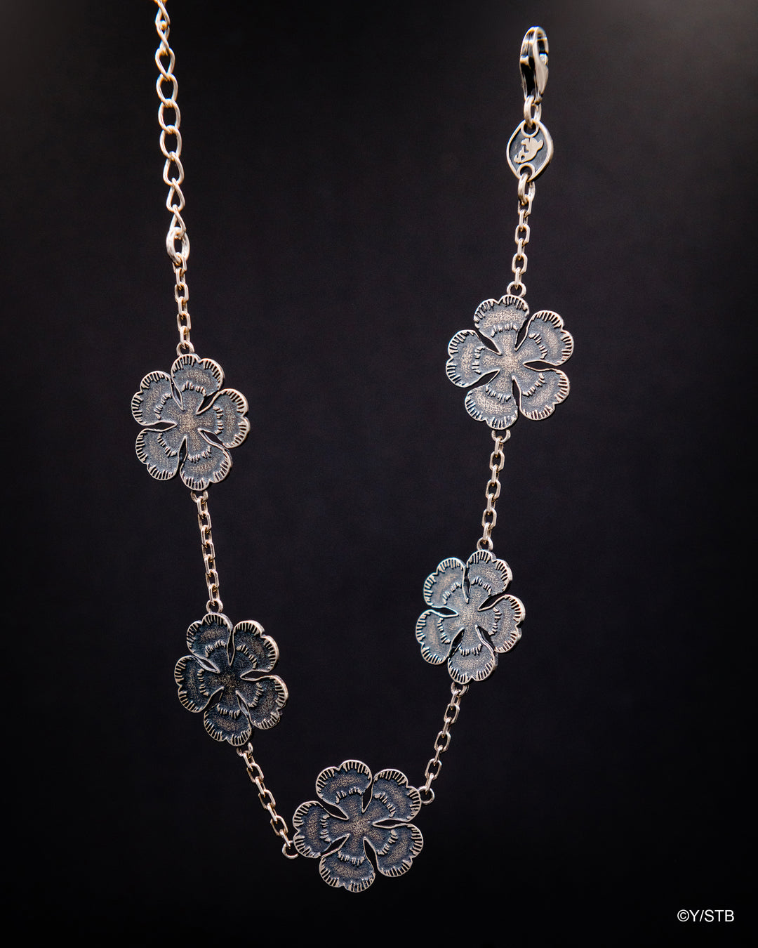 Five Leaf Clover Tennis Bracelet