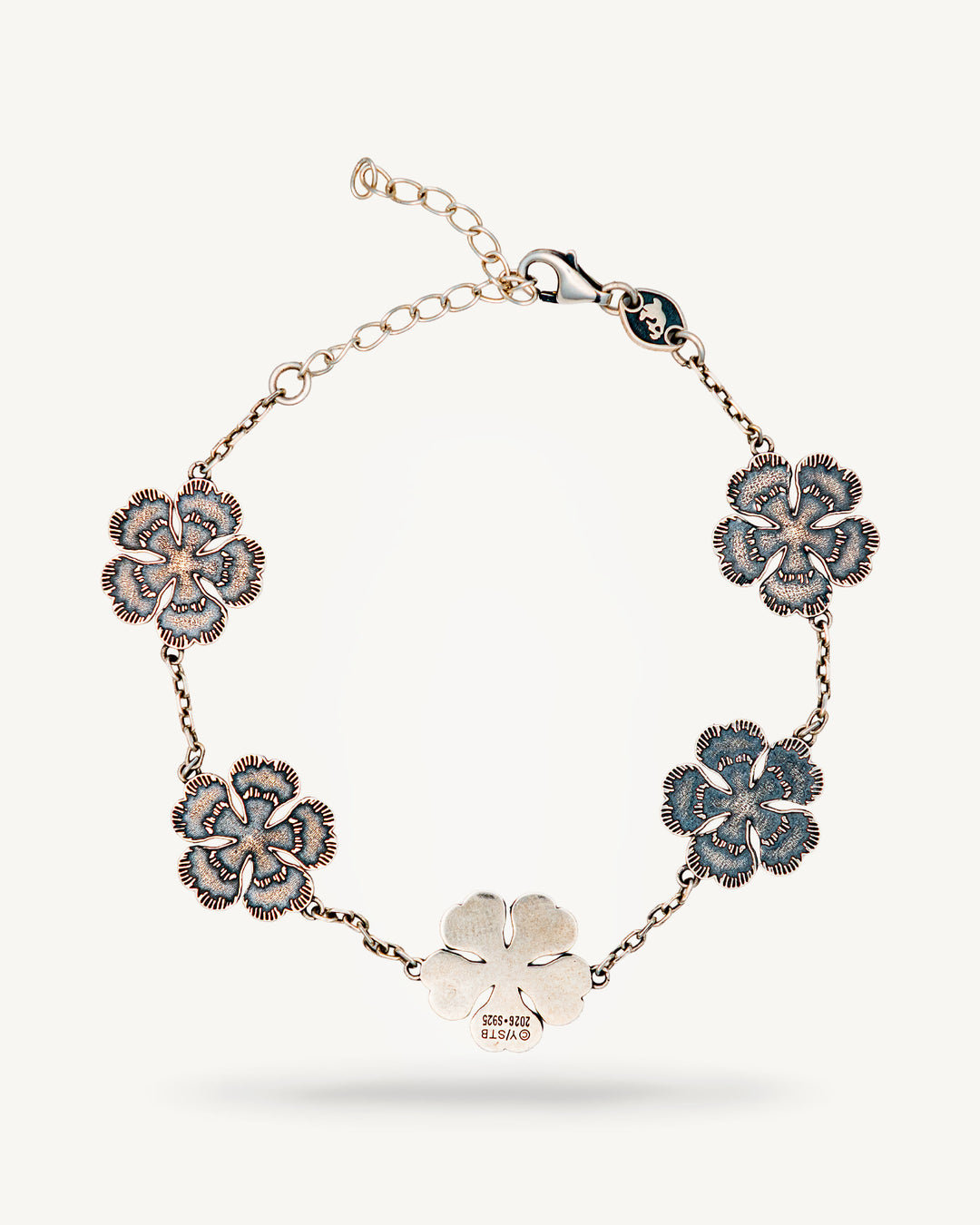 Five Leaf Clover Tennis Bracelet