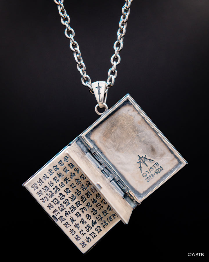 Five Leaf Grimoire Locket Pendant