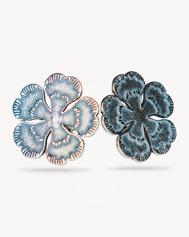 Five Leaf Clover Stud Earrings