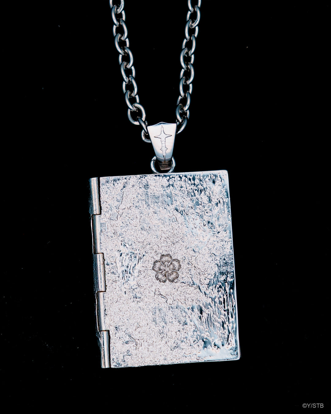 Five Leaf Grimoire Locket Pendant