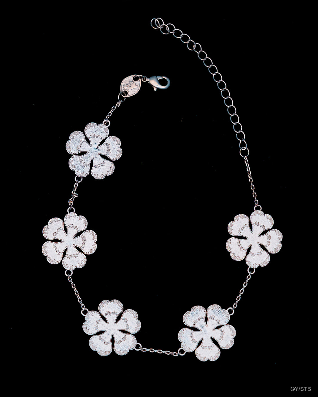 Five Leaf Clover Tennis Bracelet