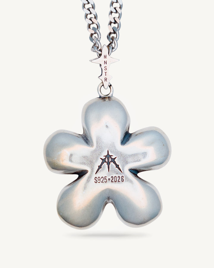 Skull Flower Necklace