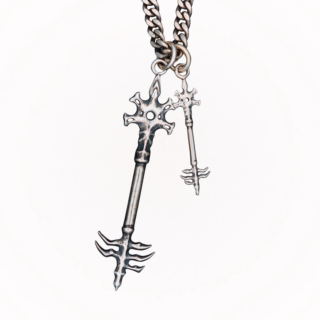 Demon Castle Key Necklace Pendant