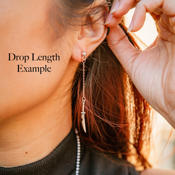ODM Gear Drop Earrings