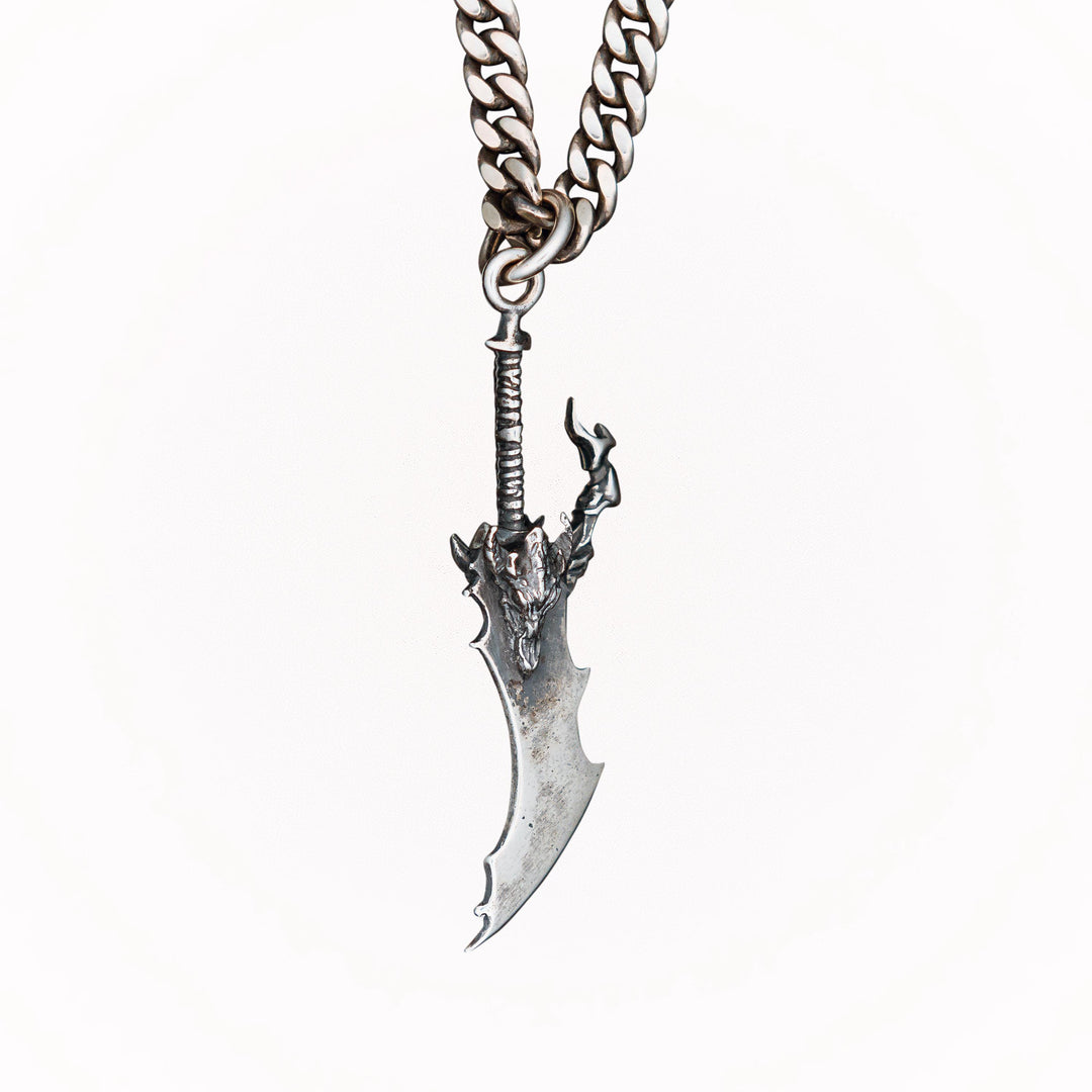 Demon King Dagger Necklace Pendant