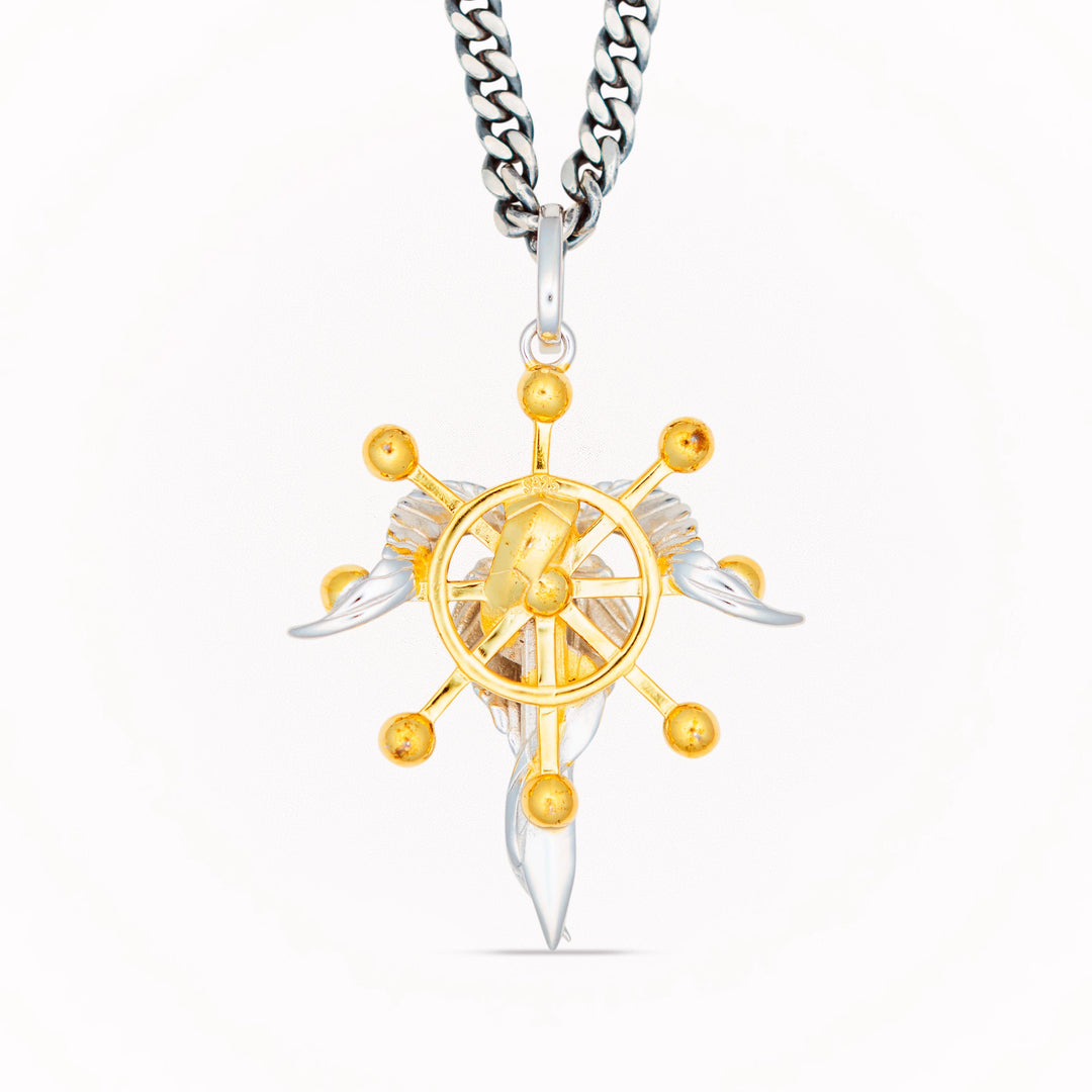 Divine General Two Tone Necklace Pendant