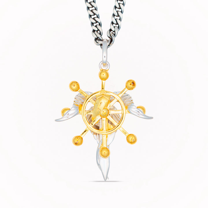 Divine General Two Tone Necklace Pendant