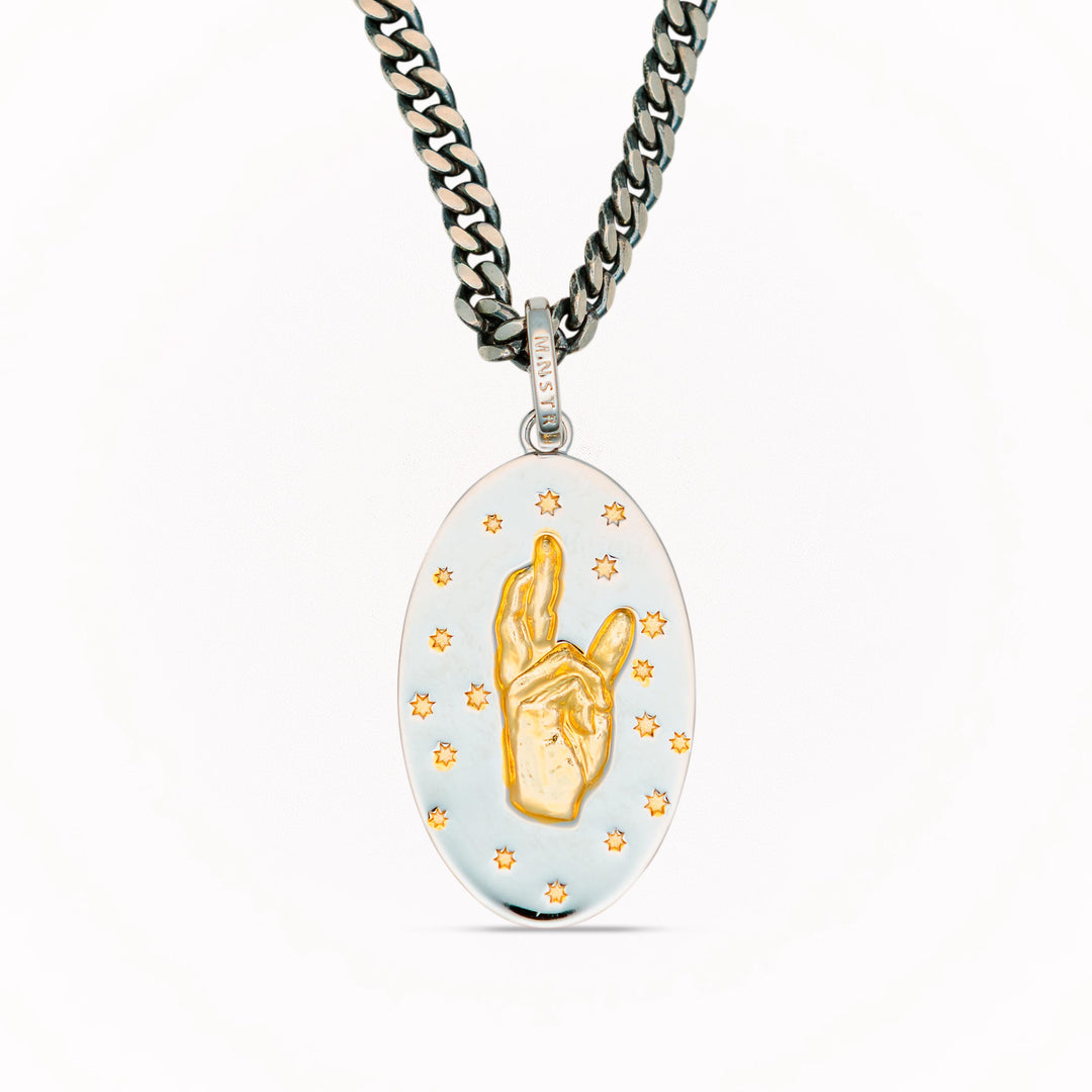 The Strongest Two Tone Necklace Pendant