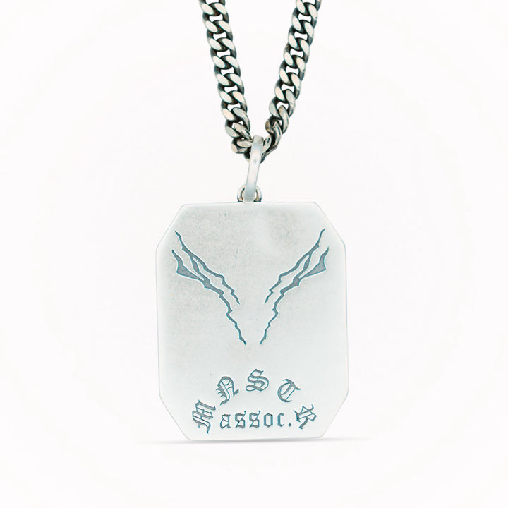 Destroy Kanji Necklace Pendant